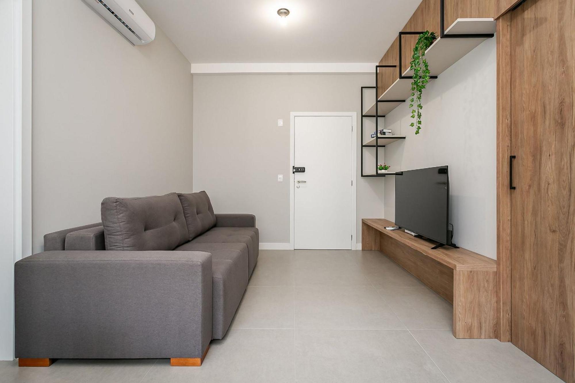 Apartamento Wi-fi 1000mb | Piscina No Rooftop #cha07 Florianopolis