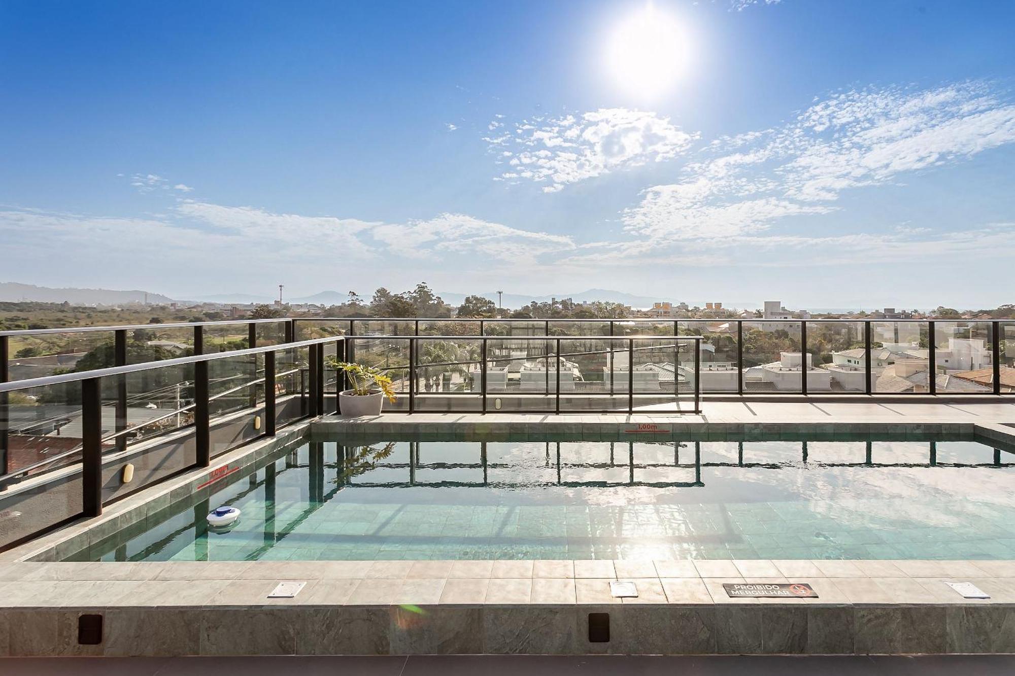 Wi-fi 1000mb | Piscina No Rooftop #cha07 Apartamento *