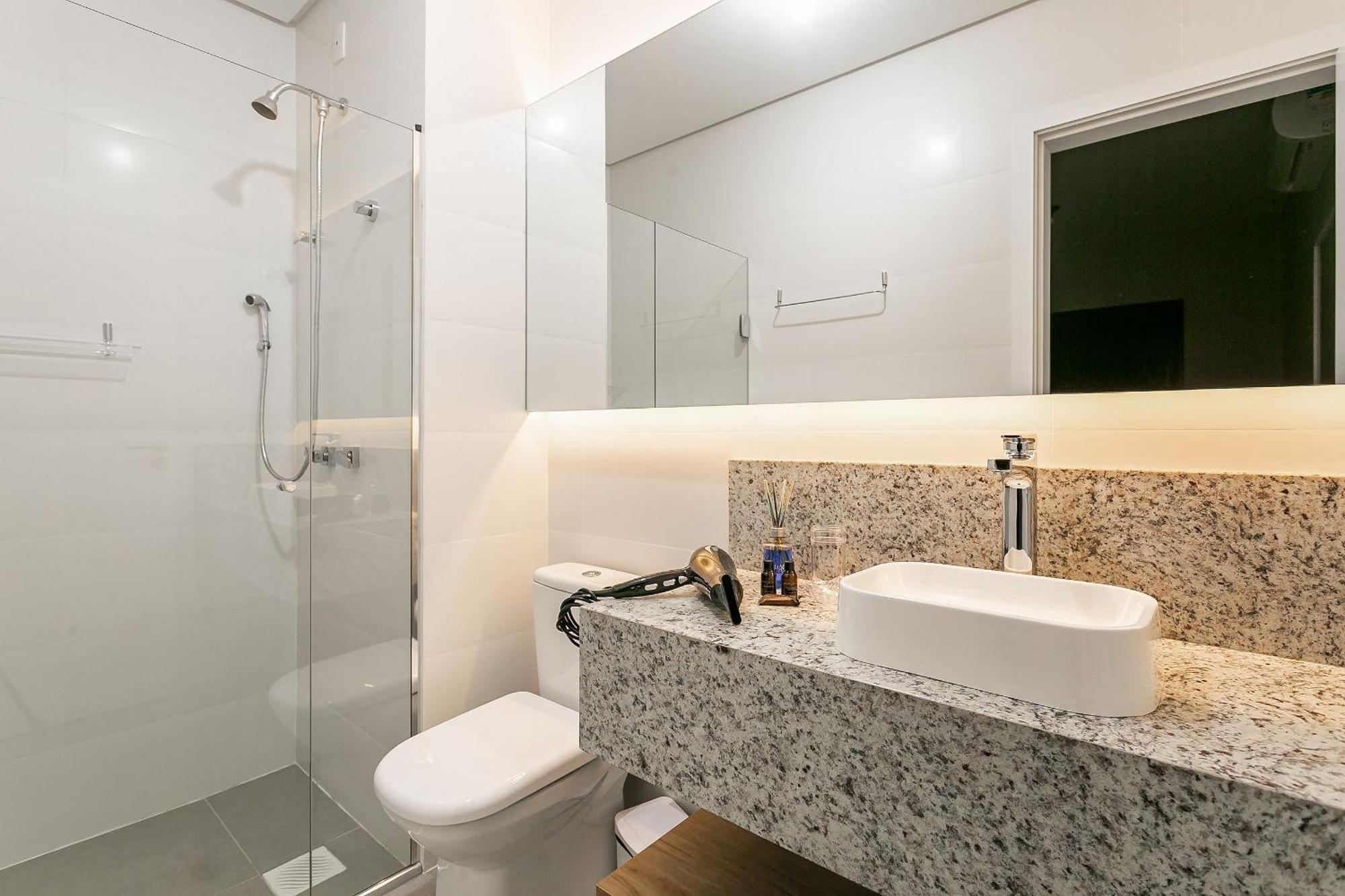 Apartamento Wi-fi 1000mb | Piscina No Rooftop #cha07 Florianopolis